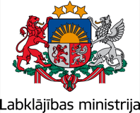 Labklājības ministrijas logotips